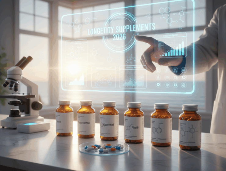Longevity Supplements: Evidence-Based Stack for 2026