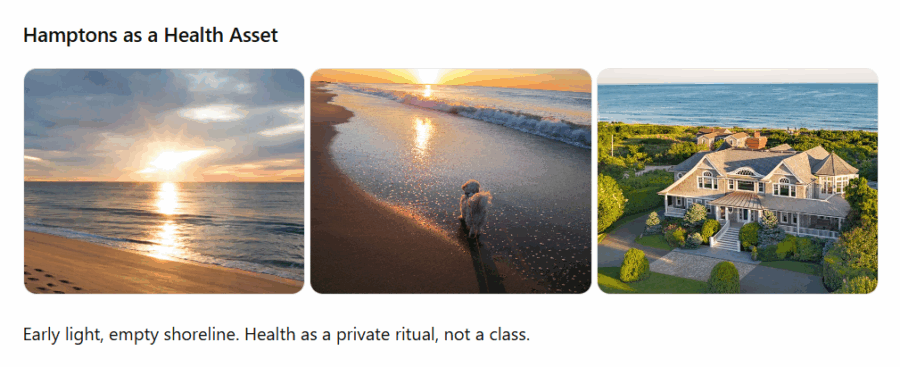 Hamptons as a Health Asset