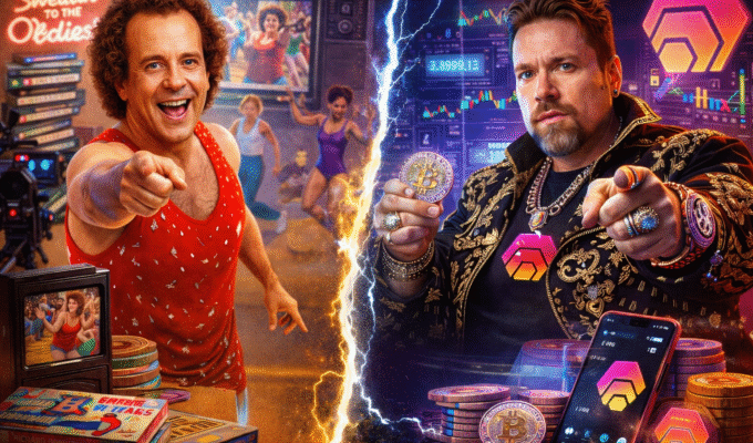 Richard Simmons to Richard Heart: Parasocial Fitness to Parasocial Crypto-Wellness