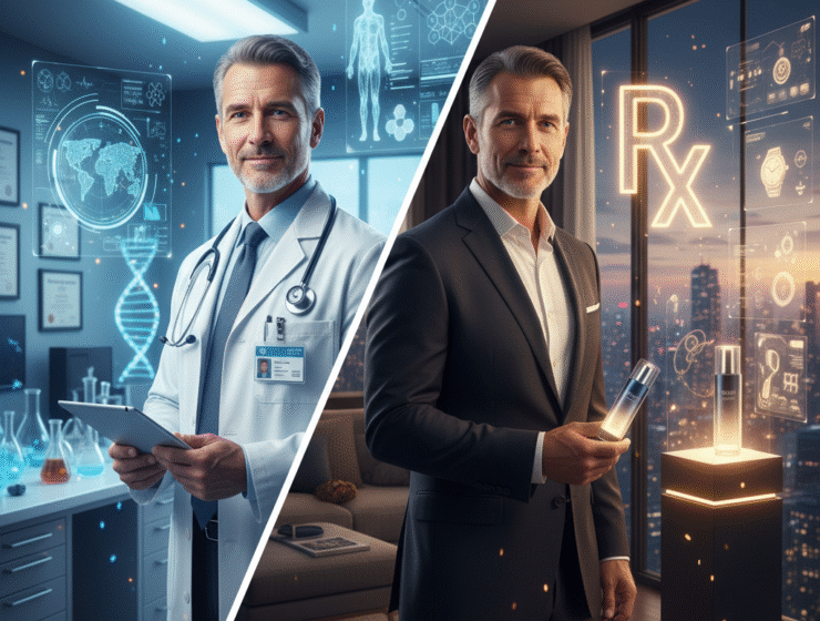 The Doctor-to-Brand Pipeline: How Medical Credentials Became the New Luxury License