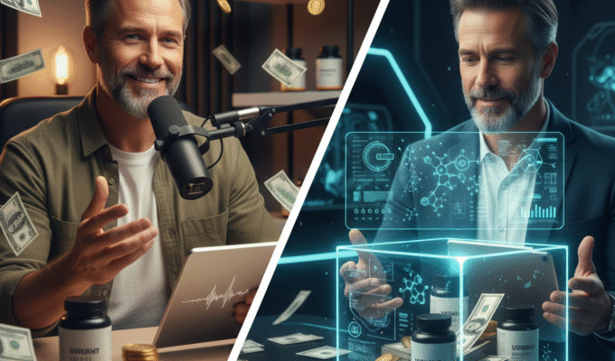 Podcast Host Sells Supplements