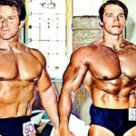 reg park and arnold schwarzenegger