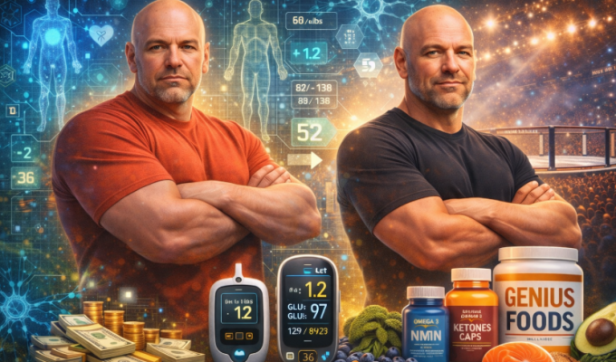 Dana White's transformation through biohacking