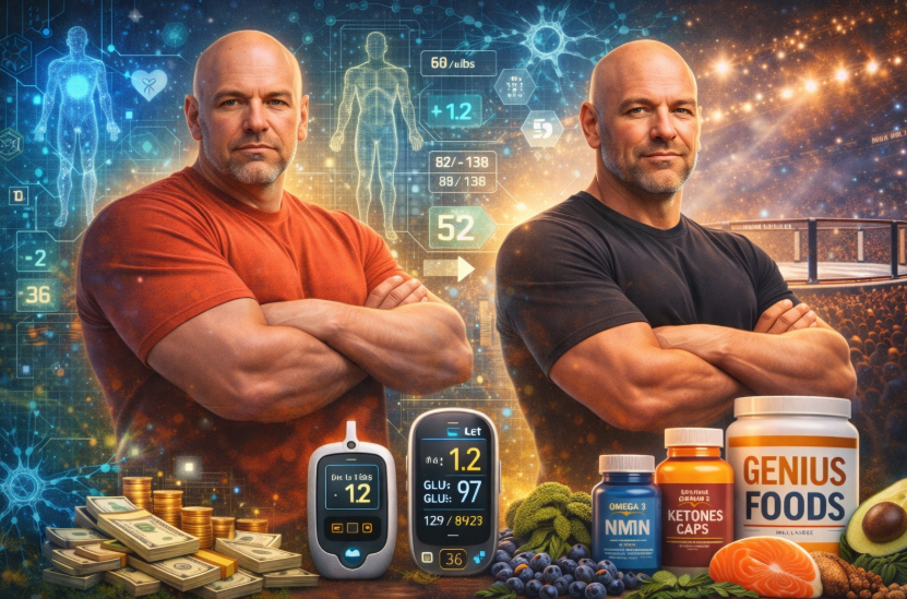 Dana White's transformation through biohacking